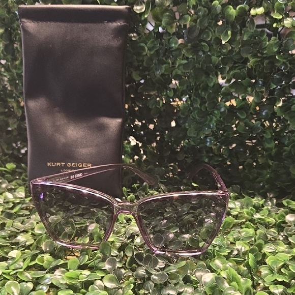 Kurt Geiger Dark Purple Sunglasses